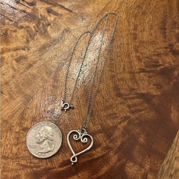 Tiffany & Co. Paloma Picasso Goldoni Heart Necklace in Sterling Silver - Picture 4 of 4